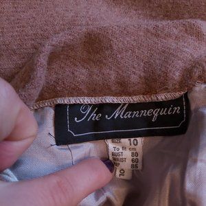 Vintage Wool Petite Womans' Pencil Skirt